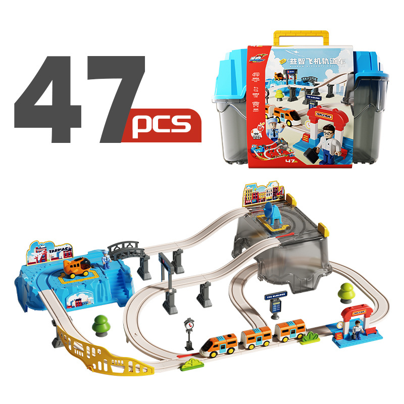 Boîte de rangement ferroviaire aéroportuaire 47 pièces 7753