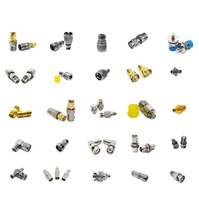 Adaptador coaxial macho hembra RP SMA a RP TNC para adaptador de conector RF