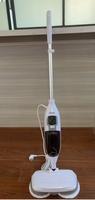 Balai à vapeur 10 en 1 haute efficacité en stock Laveur de sol à vapeur avec balais rotatifs pour usage domestique