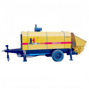 Pompe à béton stationnaire télécommandée JIUHE pour ciment et béton - Product Image 1