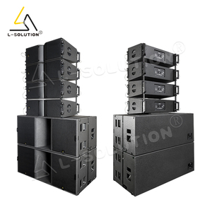 Hot Sale Dual Subwoofer Line <b>Speakers</b> System Power <b>Amplifier</b> Professional Stage Music <b>Speaker</b> Set K210&KS28-8+4 Subwoofe - Product Image 3