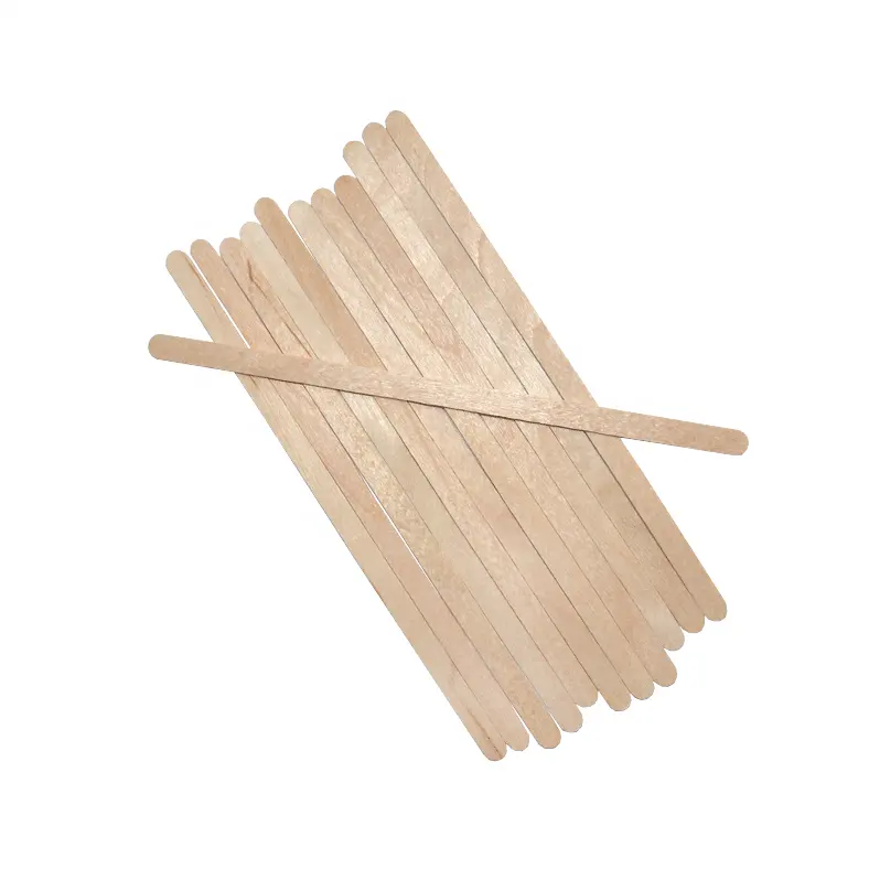 Eco-Firendly 100% Natural Disposable Wood Coffee Stirrer Food Grade