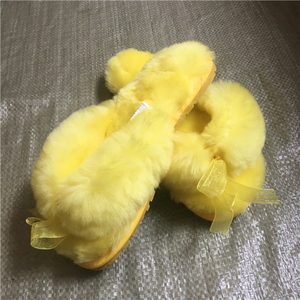 Pantuflas de Piel de Oveja Auténtica con Punta Abierta, Estilo <span class=keywords><strong>Ugg</strong></span>, Felpa - Product Image 5