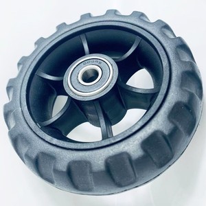 Rueda de Carrito de Juguete de Plástico de 4 Pulgadas con Neumático EVA para Carrito de Juguete - Product Image 4