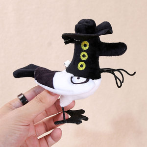 New Arrival Kpop Demon Hunters <b>Plush</b> Dolls 12cm Soft Cartoon Keychain <b>Backpack</b> Accessories 3D Shape - Product Image 2