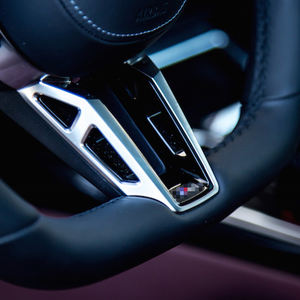 Volante Original de cuero completo con fondo plano para <span class=keywords><strong>BMW</strong></span> I7 <span class=keywords><strong>I5</strong></span> IX1 X1 X2 U11 U12 5 Series G60 G61 G68 <span class=keywords><strong>2022</strong></span> 2023 2024 - Product Image 3