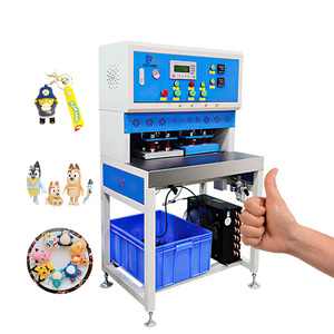 Máquina de Moldeo por Presión para Llaveros, Equipo de Sujeción para Fabricación de Juguetes de Muñecas, Máquina de <span class=keywords><strong>Prensa</strong></span> de Calor 3D para Llaveros - Product Image 1