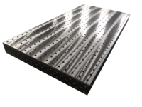 Table de soudage 3D professionnelle 2400x1200mm, table de travail robuste en acier perforé
