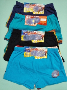 Boxers <span class=keywords><strong>en</strong></span> coton pour garçons, sous-vêtements pour enfants imprimés de dessins animés mignons, sous-vêtements doux et respirants pour enfants, boxers pour garçons - Product Image 4