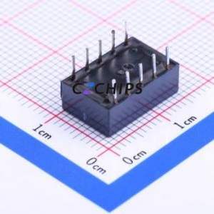 TQ2-12V Signal Relay DIP,9x14mm Relay 12V 2 Changeover: 2C (DPDT-Changeover)::: 125V-AC/110V-DC Silver + Gold Plated - Product Image 2