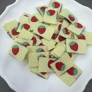 ป้ายผ้าแจ็คการ์ดผ้าซาตินผ้าซาตินผ้าคอตตอนออร์แกนิกความหนาแน่นสูงฉลากผ้า100% ออกแบบโลโก้ได้ตามต้องการ - Product Image 2