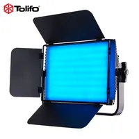 Tolifo उच्च चमक डिजिटल पढ़ा 3200K-5600K रंग तापमान के लिए आरजीबी स्टूडियो प्रकाश पैनल वीडियो प्रकाश का नेतृत्व किया फोटोग्राफी