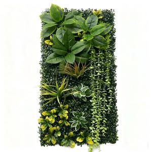 ตกแต่งสวนแนวตั้งคุณภาพสูงสำหรับงานแต่งงาน ตกแต่งผนังบ้านด้วยมอสแห้งและต้นไม้ประดิษฐ์ - Product Image 2