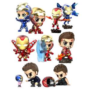 Auténtico Hot Toys Marvel <span class=keywords><strong>Endgame</strong></span> Iron-Man Cosbaby Bobble-Head con Figura Coleccionable de Regalo - Product Image 1