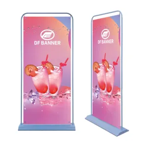 De Nieuwe Aanbieding Reclame Display Deur Vorm Banner Stand Outdoor