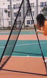 Low Price Foldable 2*2m Steel Tube <strong>Tennis</strong> <strong>Net</strong> Soccer Rebounder Baseball <strong>Football</strong> Rebound <strong>Tennis</strong> <strong>Net</strong> for Court - Product Image 6