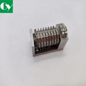 8 цифр, высокое качество, полностью стальной буквенный пресс, нумератор 4x8, римские назад - Product Image 2