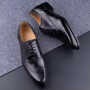 Men's luxury <b>dress</b> shoes, handcrafted from Oxford, made of high-quality cowhide - Product Image 3
