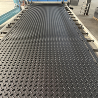 TAISHENG Tapis de sol en PE portable pour la construction d'éoliennes, épaisseur 10mm/20mm, taille 1200x2400mm, service de découpe pour véhicules lourds