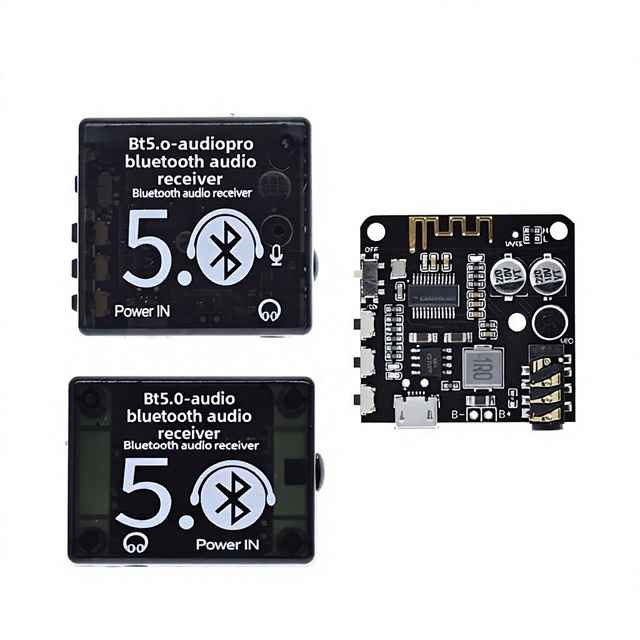 For 5.0 Audio Receiver Board MP3/Lossless Decoder for Car Speaker Power Amplifier Modification Wireless Stereo Module