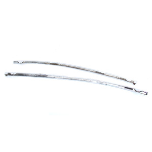 Audi A6C5 Headlight Trim Strip 4B0807174E Electroplated <b>ABS</b> Pair For 2002-2005 Models - Product Image 2