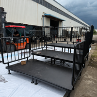 Aluminium Outdoor Messeausrüstung Laufsteg Tanzbühne Podium Tragbare Mobile DJ-Beleuchtung Hochzeit Party Bühnenpodest