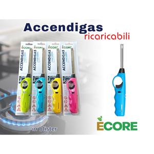 ชุดไฟแช็คแก๊สแท่งยาวสำหรับห้องครัวคละสี - Product Image 1