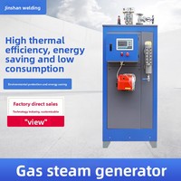 Generator Uap Berbahan Bakar Gas 0,5 Ton untuk Pengolahan Makanan, Pemanasan, Penggunaan Medis, Otomatis Penuh, Boiler Ultra-Rendah Nitrogen dengan Pengaman Suhu Berlebih