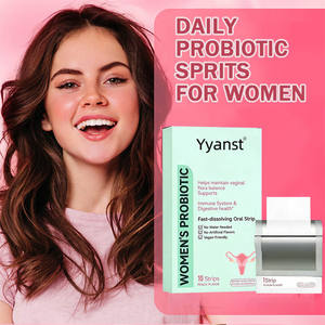 Tiras Orales Probióticas para Mujeres OEM/ODM, Suplemento Dietético para Adultos, Mantiene el Equilibrio de la Flora Vaginal, Apoya la Absorción de Nutrientes - Product Image 6