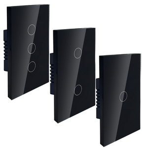 Thông minh sống cuộc sống thông minh 1/2/<span class=keywords><strong>3</strong></span>/4 <span class=keywords><strong>gang</strong></span> tuya Wifi ZigBee chuyển đổi ánh sáng với tường điện cảm ứng thông minh chuyển đổi - Product Image 1