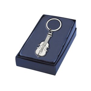 Porte-clés Violon Brillant en Métal, Design Instrument de Musique, Cadeau Jouet Anime - Product Image 2