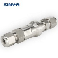 Adaptateurs de tubes à accouplement rapide, Type Swagelok, 316 SS