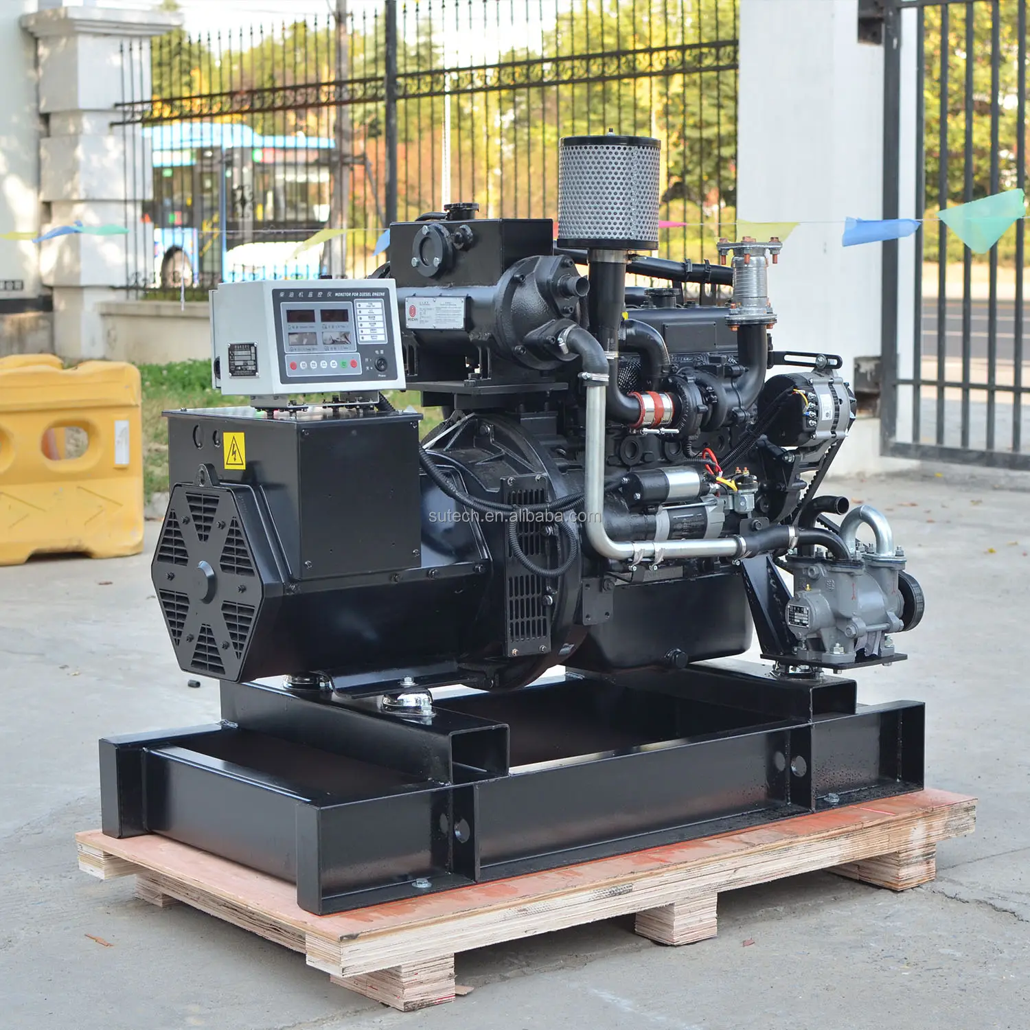 21kw 25kw 30kva China Sutech Power Marine Generator mit Weichai Dieselmotor Marathon Licht maschine