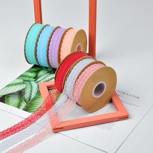 Vintage bestickte Spitzen bänder Hochzeits dekoration Weihnachts paket Nähen Handwerk weiße Spitzen besatz Satin Stoff Weihnachts spitze - Product Image 4