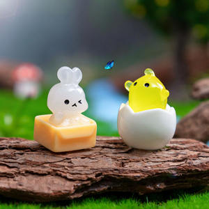 Террариум, светящиеся аксессуары для волос мелких животных, полимерные шармы, поделки, сказочный сад, поделки, аксессуары, миниатюры, брелок, украшение - Product Image 5