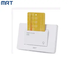 MRT brand Hotel key card switch for electrical and insert key card for get power switch AC220V 40A