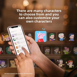 Haivivi BubblePal AI Poupée en peluche interactive courte Jouet de <span class=keywords><strong>chat</strong></span> intelligent pour enfants de 0 à 24 mois - Product Image 3