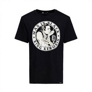 Camisetas de Hombre de Alta Calidad en Oferta, 100% Algodón, Transpirables, Ligeras, de Secado Rápido, con Logotipo Impreso Digital Personalizado - Product Image 1