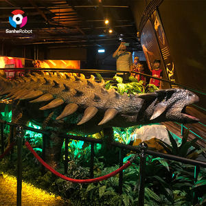 Jurassic <span class=keywords><strong>World</strong></span> Theme Park Real Dino Model <span class=keywords><strong>Life</strong></span> Size Robotic Animatronic Dinosaur para Park - Product Image 5