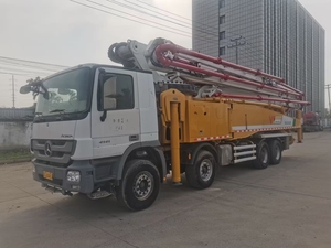รถปั๊มคอนกรีตมือสอง ปี 2017 รุ่น XC-MG HB62K-6X 62 เมตร ราคาคุ้มค่า เครื่องยนต์ดีเซล OM50-1LA สมรรถนะเสถียร เหมาะสำหรับงานสะพาน - Product Image 3