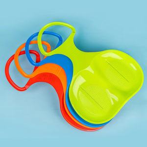 Sports d'hiver en plein air Tapis de ski de neige Luge de luge Planche de ski en plein air Épaissir Plastique Sable Herbe Traîneau Curseur Luge à neige - Product Image 5