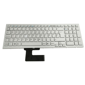 HK-HHT สีขาวสำหรับ SONY VAIO <span class=keywords><strong>VPC</strong></span> EH vpceh Series คีย์บอร์ดแล็ปท็อป SP รูปแบบภาษาสเปนดำเนินการโดยกลไกใหม่และสต็อกที่ใช้แล้ว - Product Image 3