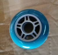 Roues de patins à roulettes en ligne électriques en PU haute élasticité et résistantes à l'usure 82A, lumineuses et scintillantes