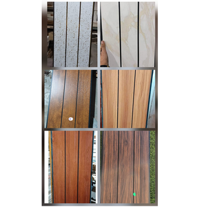 Paneles de Pared de Madera Maciza con Ranuras Elegantes, 10 mm de Grosor, 300 mm de Ancho, Longitud Personalizada, Insonorizados, Impermeables, para Interiores del Hogar - Product Image 1