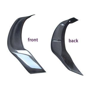 Aileron arrière en fibre de carbone style R pour C-Class W205 C205 Coupé 2 portes 2014-2020 - Product Image 5