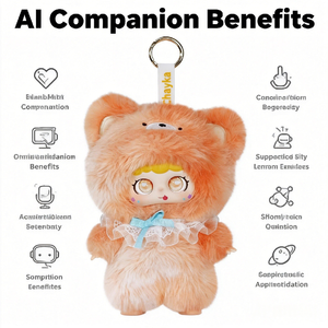 Urso de Pelúcia Interativo com IA e Wi-Fi, Companheiro de Pelúcia com Voz ChatGPT para Crianças, Conforto Emocional e Hora de Dormir - Product Image 5