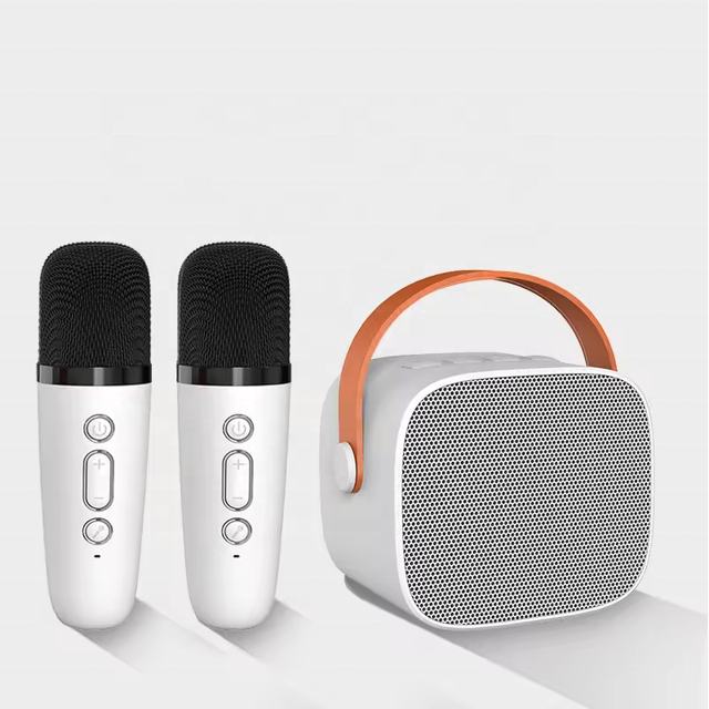 Small Speaker with Wireless Handheld Microphone Speaker Rechargeable Outdoor Kids Wireless Karaoke Speaker With Mic Music Player