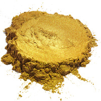 Poudre de Lueur Comestible Dorée Métallique OEM Sans E171 pour Décoration de Gâteaux de Noël et Pâtisserie