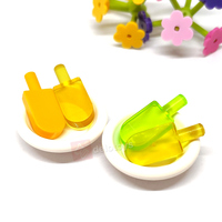 DELO TOYS DIY Blocs de construction en plastique Briques Nourriture Ice Pop (Congélateur/Lollipop/Lolly / Pole / Popsicle / Stick) (NO.30222)