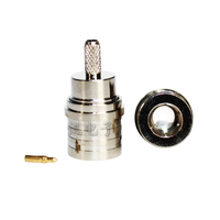Top fabricant QMA-C-J1.5 connecteur coaxial RF connecteur mâle QMA pour câble RG174 RG316